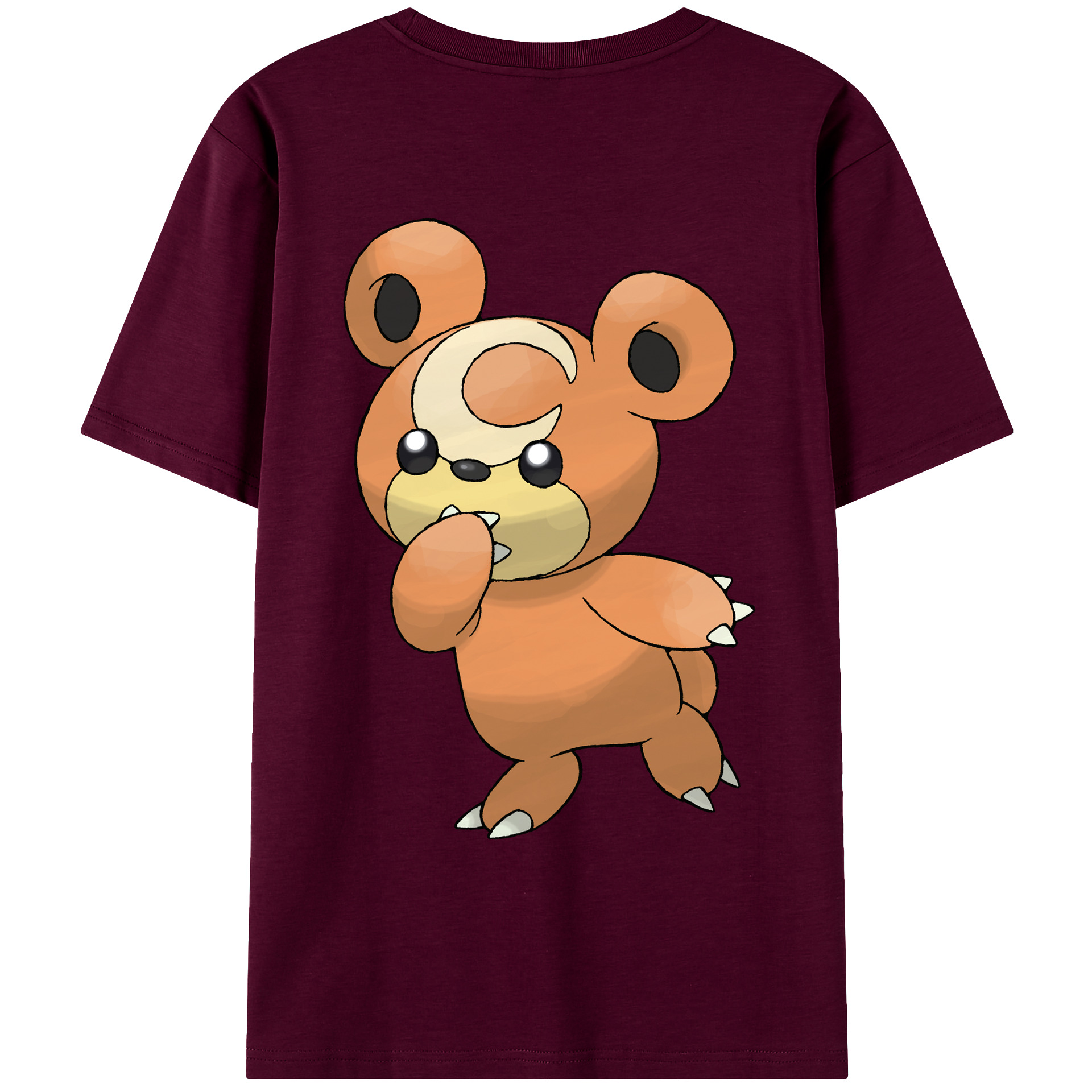 （画像用） ポケットモンスター Pokémon レディース半袖Tシャツ(バックプリント)